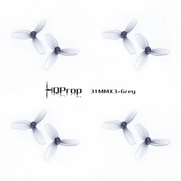 HQ Ultralight Whoop Prop 31MMX3(1.2X1.1X3) (2CW+2CCW)-PC-1MM Shaft - Image 2