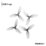 HQ Ultralight Whoop Prop 40MMX3 (2CW+2CCW)-Poly Carbonate-1.5MM Shaft - Image 2
