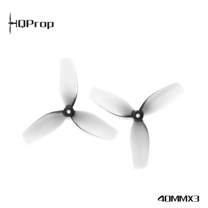HQ Ultralight Whoop Prop 40MMX3 (2CW+2CCW)-Poly Carbonate-1.5MM Shaft - Image 1