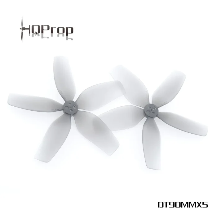 HQProp DT90MMX5 for Cinewhoop (2CW+2CCW)-Poly Carbonate - Image 1