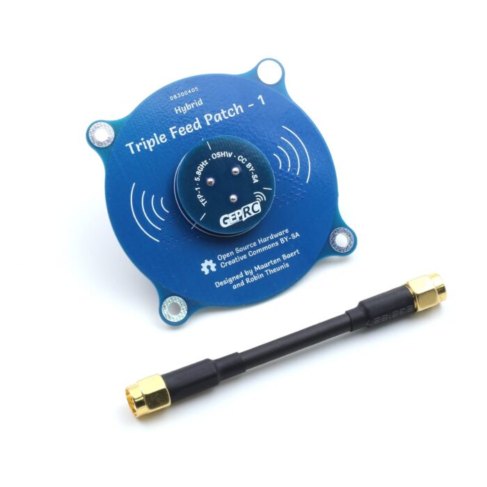 GEPRC Triple Feed Patch-1 5.8GHz CP FPV Antenna (SMA Male) - Image 1
