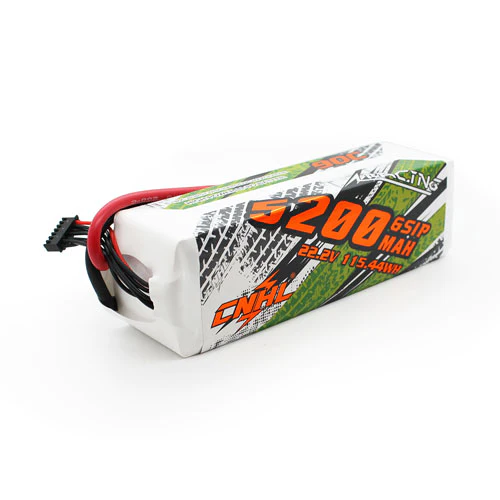 CNHL 5200mAh 22.2V 6S 90C Racing Series Lipo Battery (EC5) CNHL 5200mAh 22.2V 6S 90C Racing Series Lipo Battery (EC5) - Image 1