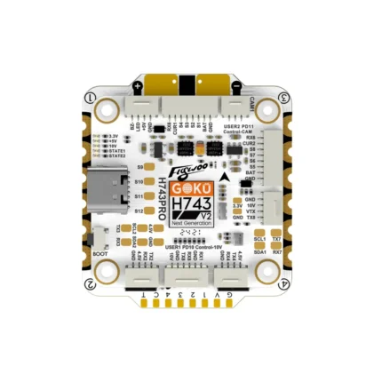 Flywoo GOKU H743 PRO V2 55A 32Bit 128k 30X30 Stack Plug&Play O4 / O4 Pro