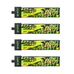 BetaFPV LAVA II 1S 580mAh 95C LiHV Battery BT2.0 4PCS