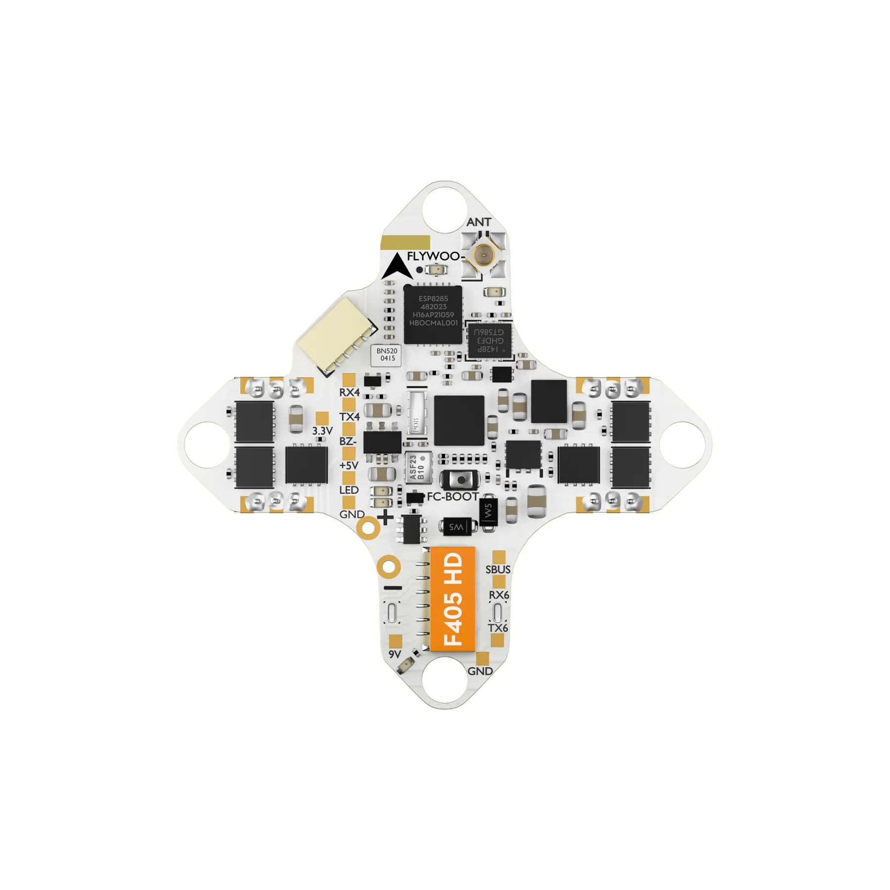 Flywoo GOKU F405 HD 1S 12A AIO Plug&Play O4 O4 Pro Flywoo GOKU F405 HD 1S 12A AIO Plug&Play O4 / O4 Pro - Image 1