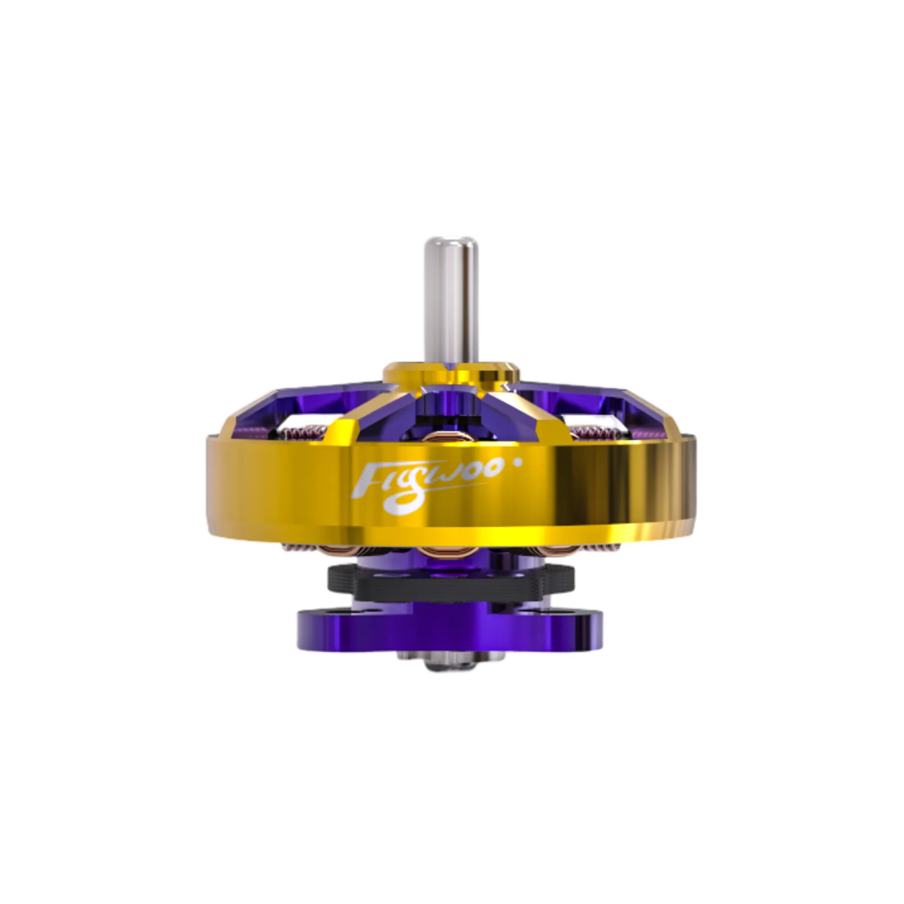 Flywoo ROBO 1002 19800KV Fpv Motor GoldPurple (New Version) Flywoo ROBO 1002 19800KV Fpv Motor Gold/Purple (New Version) - Image 1