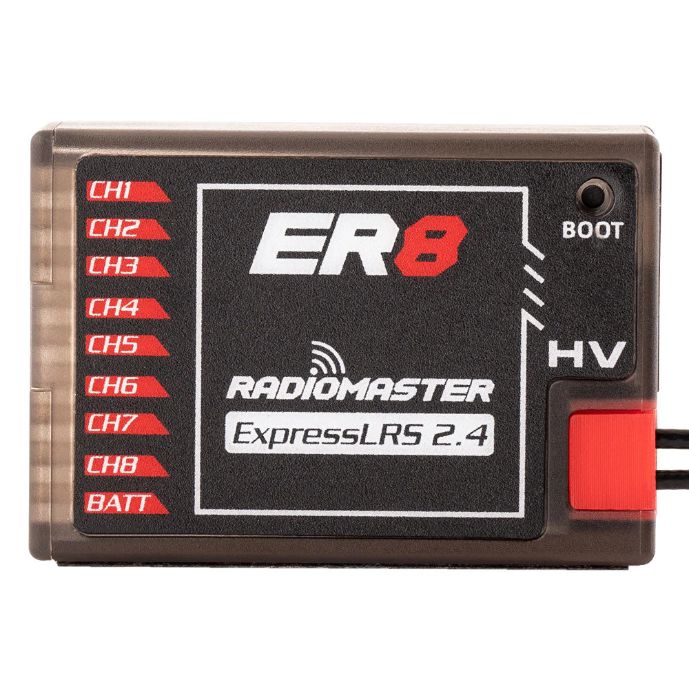 RadioMaster ER8 2.4GHz ELRS PWM Receiver RadioMaster ER8 2.4GHz ELRS PWM Receiver - Image 1