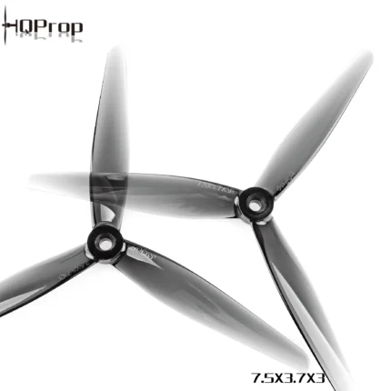 HQProp 7.5X3.7X3 Light Grey (2CW+2CCW)-Poly Carbonate 7.5inch Propeller