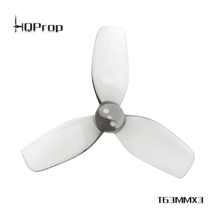 HQProp DT63MMX3 V2 Grey (2CW+2CCW)-Poly Carbonate 2.5inch Propeller