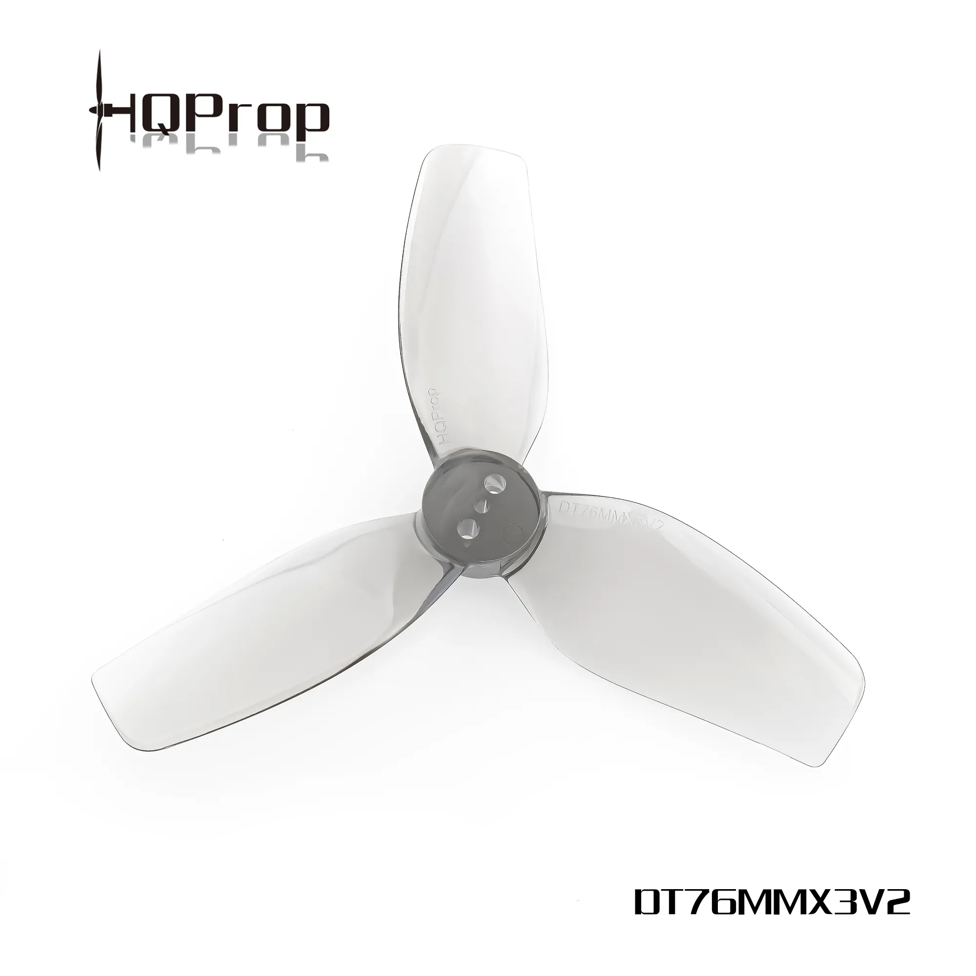 HQProp DT76MMX3 V2 for Cinewhoop (2CW+2CCW)-Poly Carbonate HQProp DT76MMX3 V2 for Cinewhoop (2CW+2CCW)-Poly Carbonate - Image 1